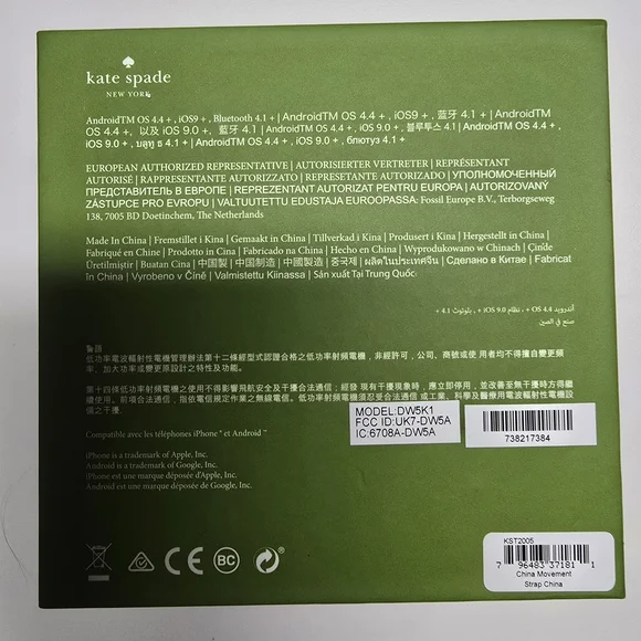 Kate Spade Gold Smartwatch with Classic Design - Picture 7 of 7